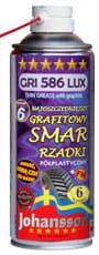 JOHANSSON GRI 586 Smar rzadki penetrujący z grafitem 400 ml