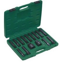 Kpl. kluczy udarowych specjalnych 3/4" 16szt. JONNESWAY