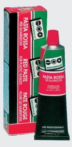 MECCANOCAR Pasta uszczalniająca Chemiczna uszczelka 75g Czerwona