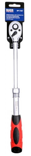 Grzechotka 1/2" z teleskopową rączką BASS