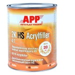 Podkład akrylowy APP 2K-HS-Acrylfiller 4:1 biały 4l 