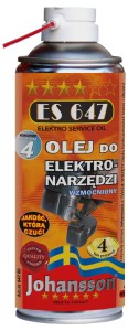 JOHANSSON  ES 647 Olej do elektronarzędzi 400 ml