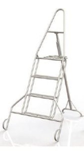 Drabina sadownicza 96 cm ze stopką DS-1
