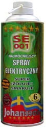 JOHANSSON SE 001 Kontakt spray izolator 400 ml