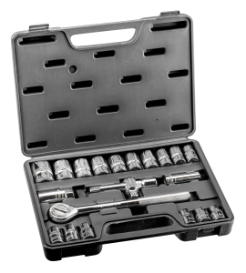 Zestaw kluczy nasadowych 1/2” TOPEX 38D630