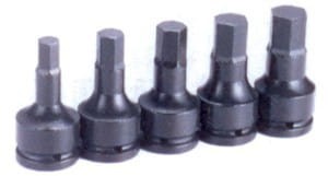 Kpl. kluczy ampulowych udarowych 3/4"  JONNESWAY