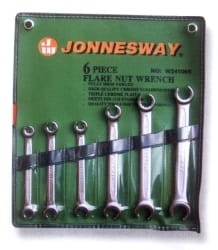 Komplet kluczy do przewodów hamulcowych JONNESWAY