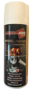 AMBROSOL LAKIER ŻAROODPORNY SZARY ANTRACYT 400ml