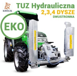 Belka herbicydowa EKO hydrauliczna dwustronna ocynk na TUZ lub maszt, Bht