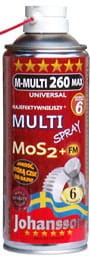 JOHANSSON  M-MULTI 260 Preparat wielozadaniowy z MoS2 400 ml