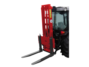 MCMS WARKA WIDŁOWY ŁADOWACZ HYDRAULICZNY PHW-240/T NA TYŁ CIĄGNIKA