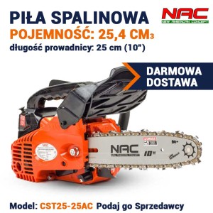 Piła spalinowa, NAC CST25-25AC