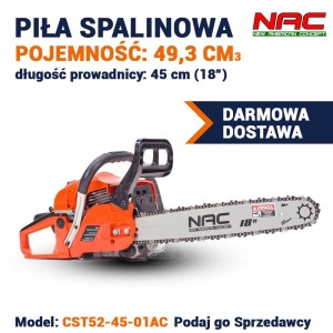 Piła spalinowa, NAC CST52-45-01AC