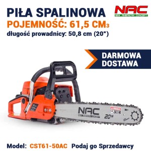 Piła spalinowa, NAC, CST61-50AC