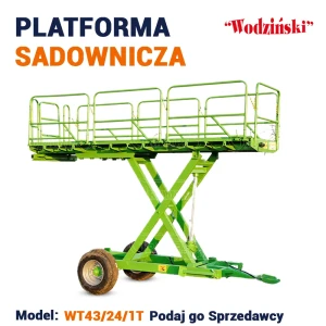 Platforma sadownicza / Model: WT43/24/1T