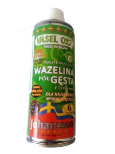 JOHANSSON  VASEL 027 Wazelina techniczna pół- gęsta 400 ml