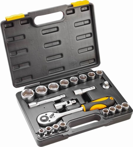 Zestaw kluczy nasadowych 1/2” TOPEX 38D642