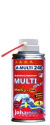 JOHANSSON M-MULTI 240 Preparat wielofunkcyjny z MoS2 150 ml