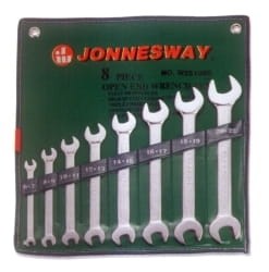 Komplet kluczy płaskich 6-22mm 8szt JONNESWAY