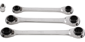 Klucze oczkowe z grzechotką NEO TOOLS 09-795