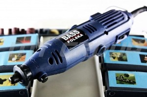 Szlifierka polerka Mini Drill zestaw 217 el. BASS