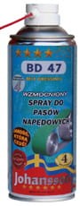 JOHANSSON BD 47  Preparat do pasów napędowych 400 ml